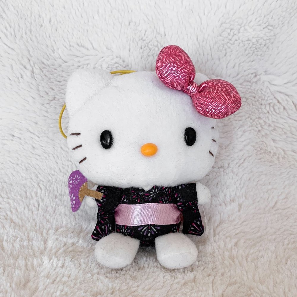 👘Vintage Hello Kitty Kimono 4" Plush 👘